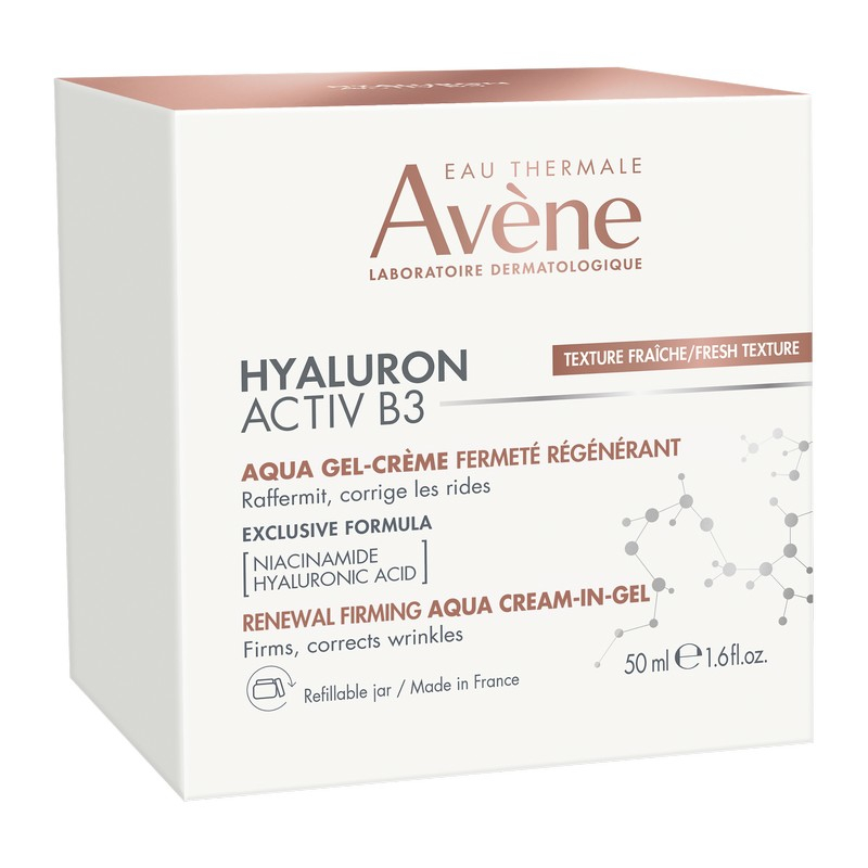 Eau Thermale Avène Hyaluron Activ B3 Aqua Gel-Crema rigenerazione cellulare anti-età, 50ml 