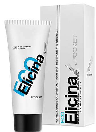 Elicina Eco Pocket Crema Viso Alla Bava di Lumaca Pelle Normale E Grassa 20 g