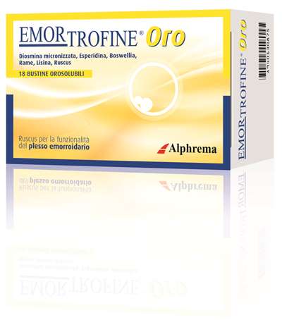 Emortrofine Oro benessere del transito intestinale 14 bustine