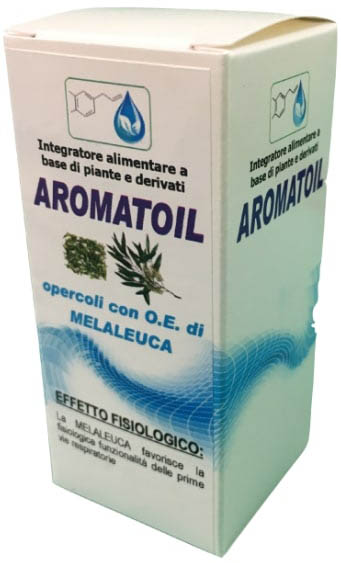 Aromatoil Melaleuca integratore alimentare utile per le vie respiratorie 50 opercoli