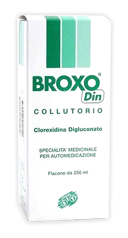 BroxoDin Collutorio Clorexidina digluconato 250 ml