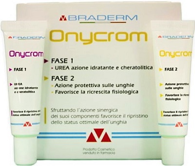 Braderm Onycrom Gel Bifase Ungueale Cheratolitico 15+15 ml