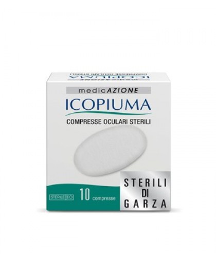 Icopiuma Compresse Oculari Adesive Sterili 10 Pezzi