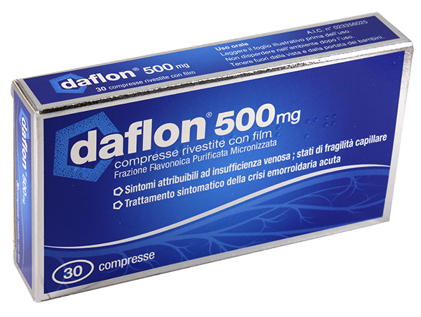 DAFLON*30CPR RIV 500MG