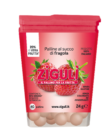 ZIGULI-FRAGOLA 40PALLINE 24G
