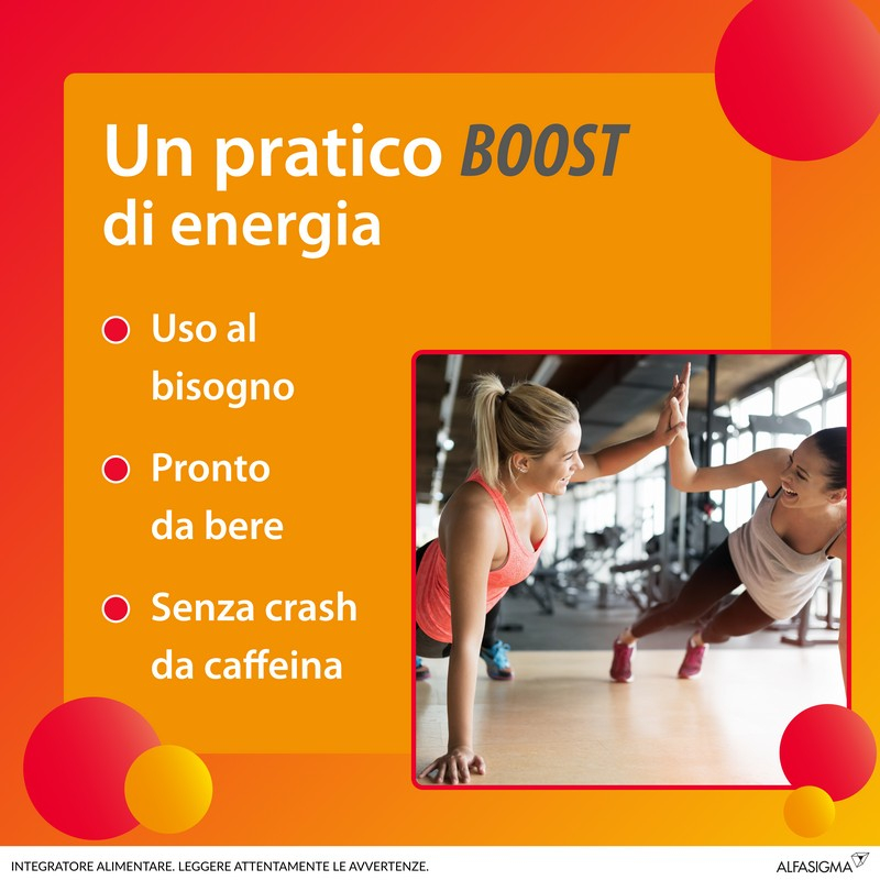 Carnidyn Boost - integratore tonico a base di Carnitina e Alpinia Galanga per extra energia - utile in caso di stanchezza, spossatezza 10 FLACONCINI