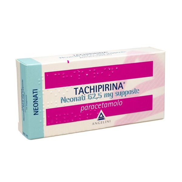 Tachipirina 62.5 Mg - 10 Supposte Per Neonati