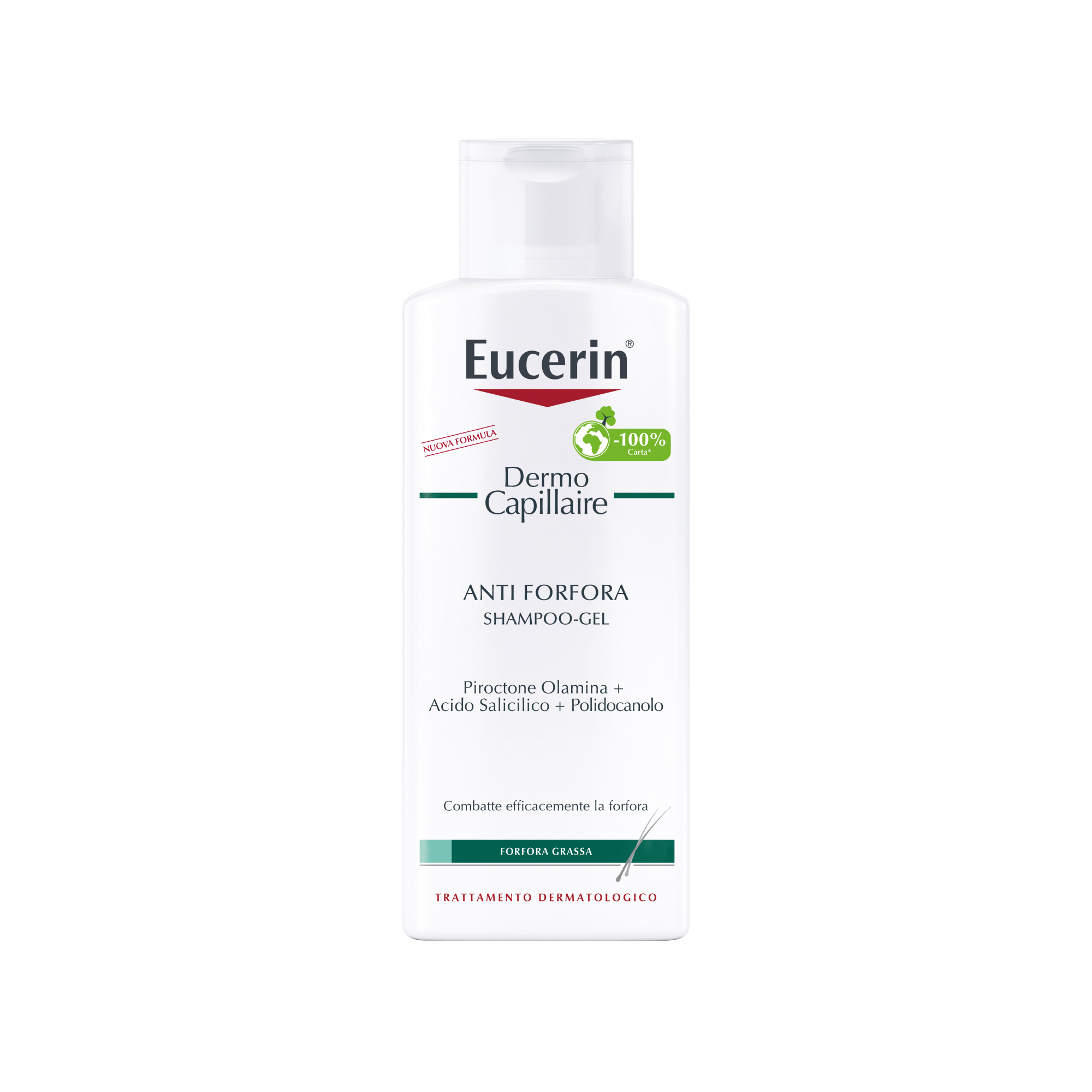 Eucerin DermoCapillaire Shampoo Gel Anti Forfora Grassa 