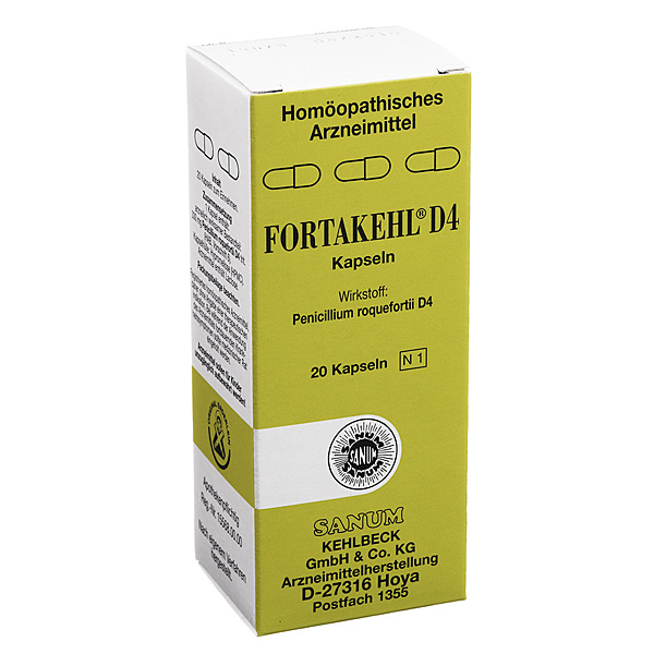 Imo Sanum Fortakehl D4 Medicinale Omeopatico 20 Capsule