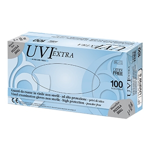 GUANTI IN VINILE L 100PZ - senza polvere