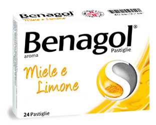 BENAGOL 24 Past.Miele/Limone