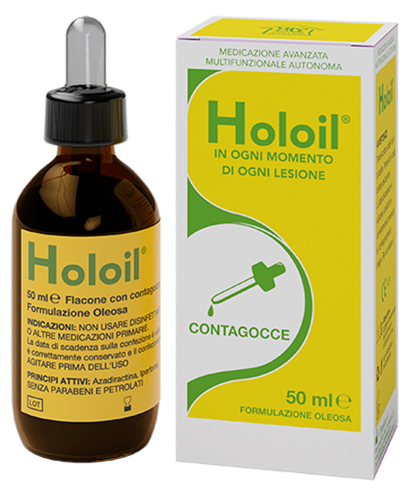 Holoil Formulazione Oleosa Medicazione Gocce 50 ml