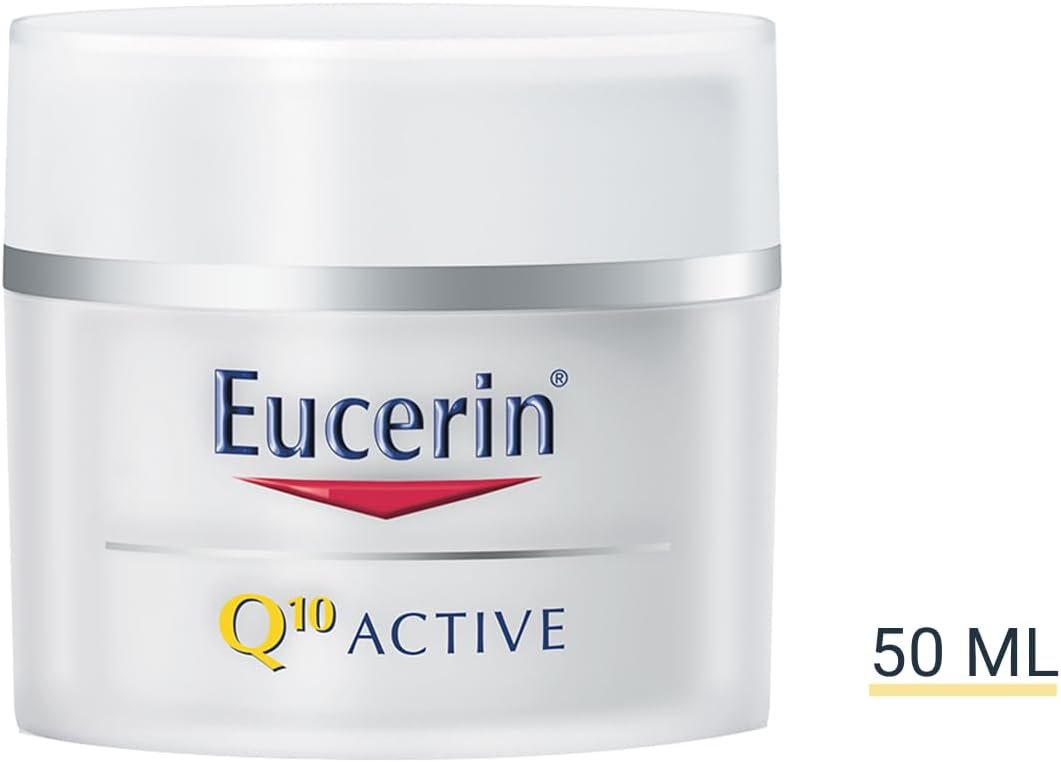 Eucerin Q10 Active Crema Giorno Viso Antirughe Pelli Secche 50 ml