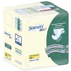 Serenity Soft Dry+ Pannolone Mutandina Extra Taglia M 15 Pezzi