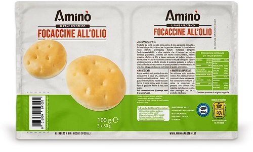 AMINO APROTEICA Focaccine Olio 100g