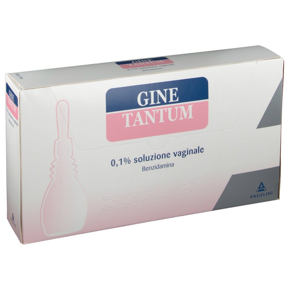 Ginetantum Soluzione Vaginale  Benzidamina cloridrato 5 Flaconi 140 ml