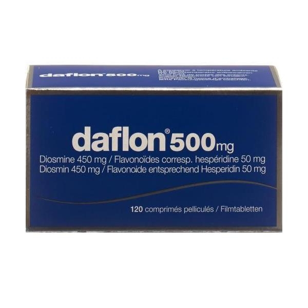 Daflon - 120 compresse rivestite - 500mg
