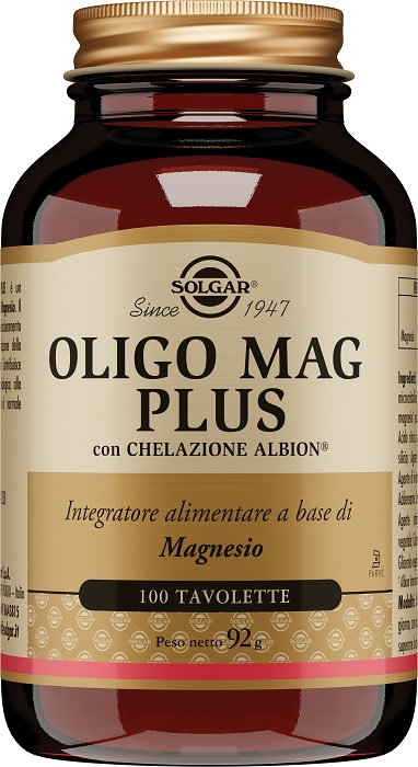 OLIGO SOLGAR Mag Plus 100 Tav.