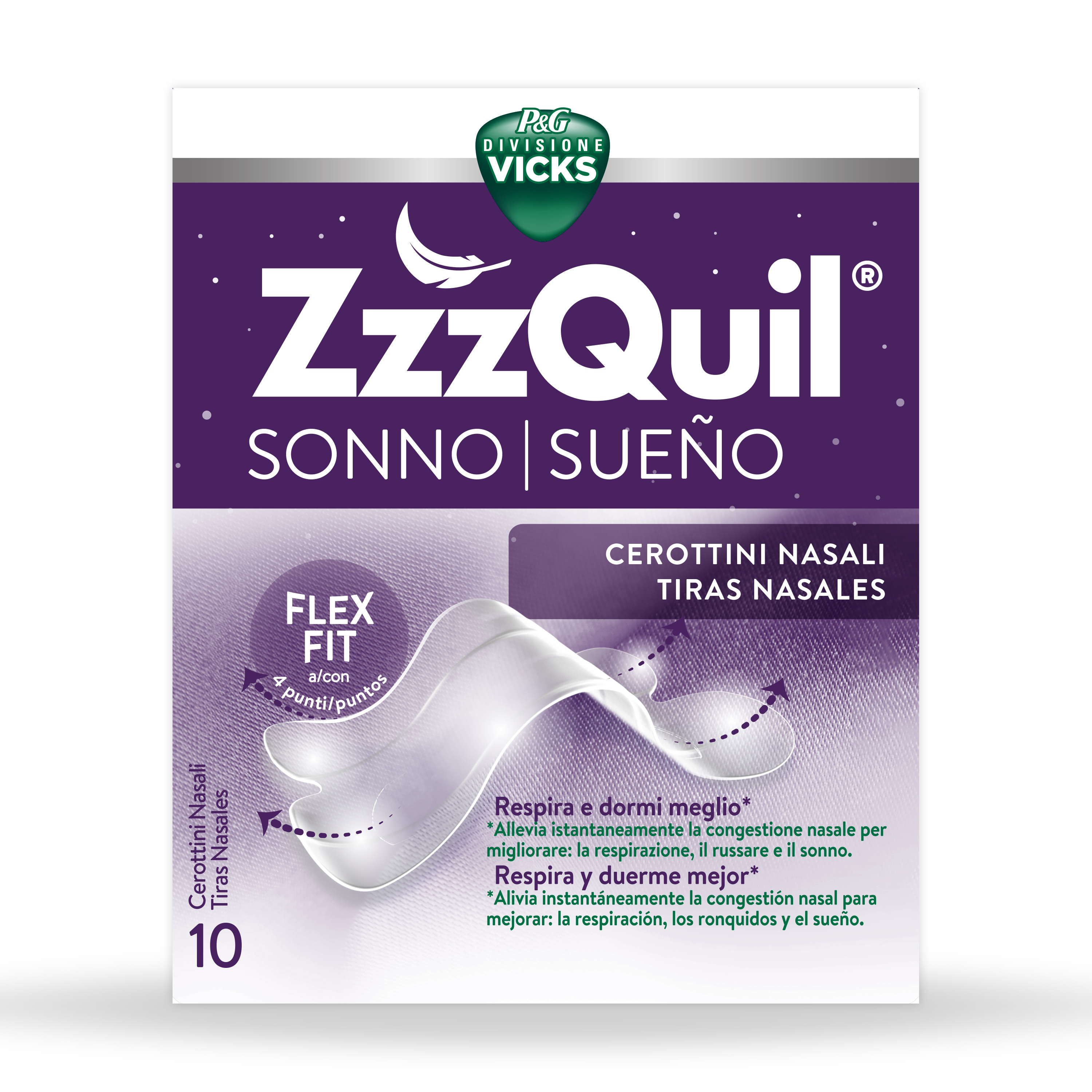 ZZZQUIL Cerotti Nasali 10PZ