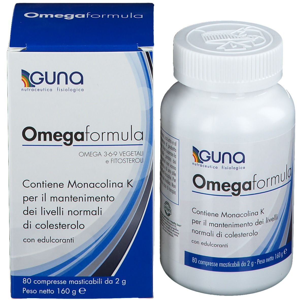 Guna Omega Formula Integratore Per il Colesterolo 80 Compresse