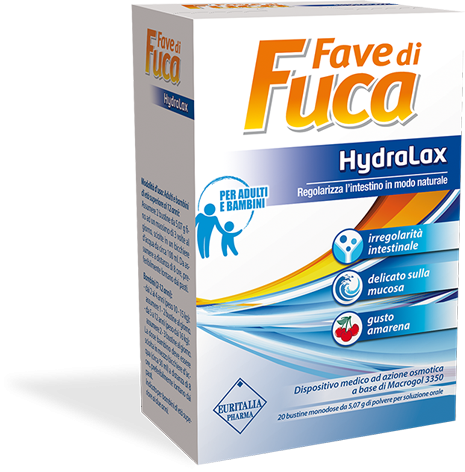 Fave Di Fuca Hydralax - Contro la stitichezza di adulti e bambini - 30 bustine
