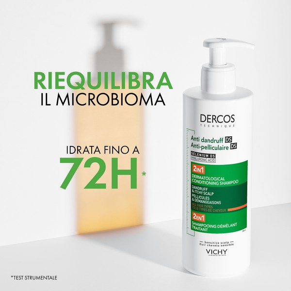 Vichy Dercos 2in1 Shampoo + Balsamo Anti-forfora DS? trattante dermatologico 390ml