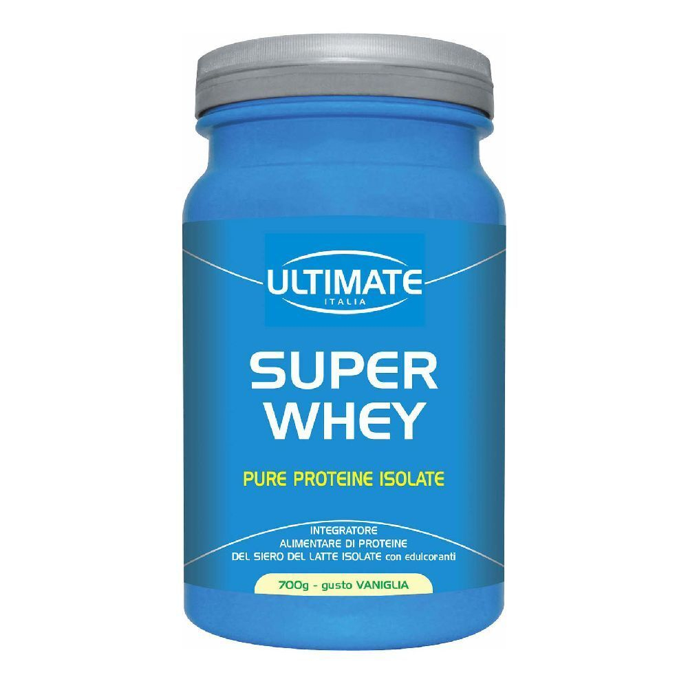 Ultimate Sport Super Whey Vaniglia Integratore di Proteine Purissime 700 g