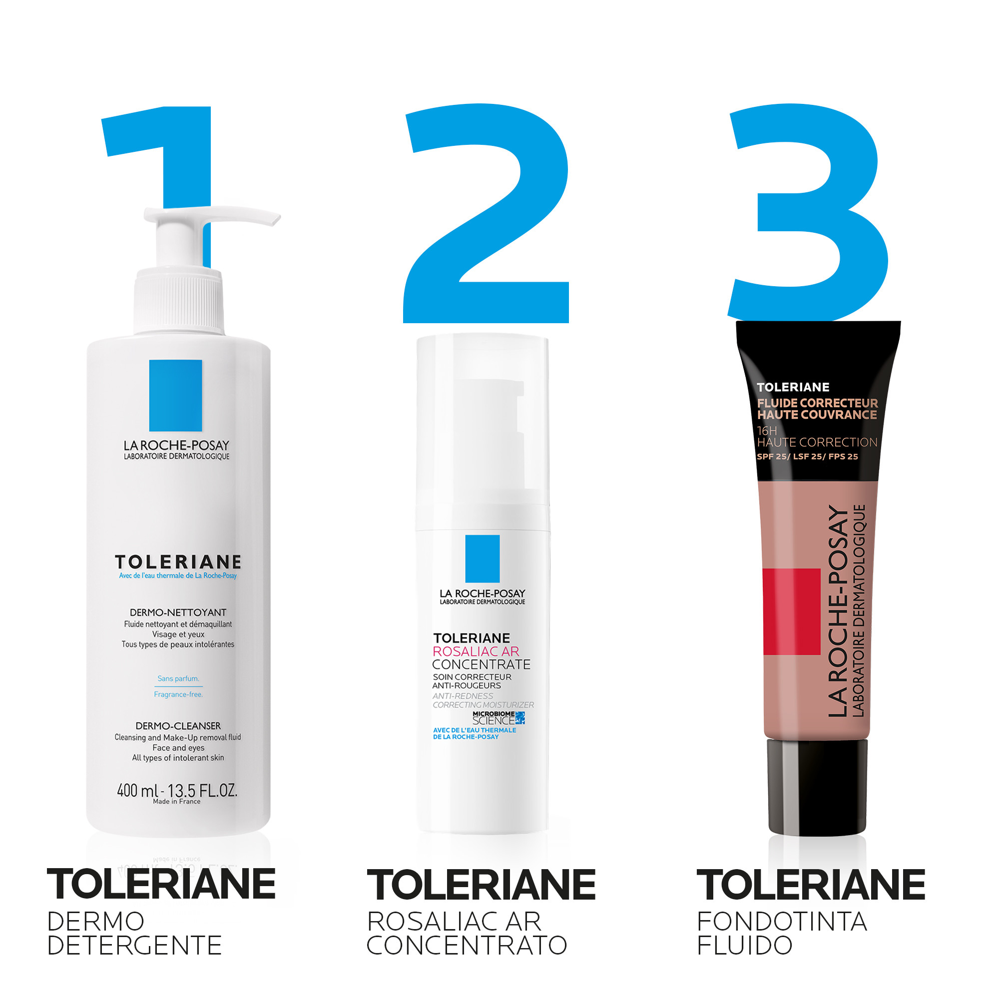 La Roche-Posay Toleriane - Fondotinta Fluido Ad Alta Coprenza N 12,5