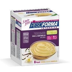 Pesoforma Crema Intensive Gusto Vaniglia - 8 Pasti sostitutivi per il controllo del peso corporeo