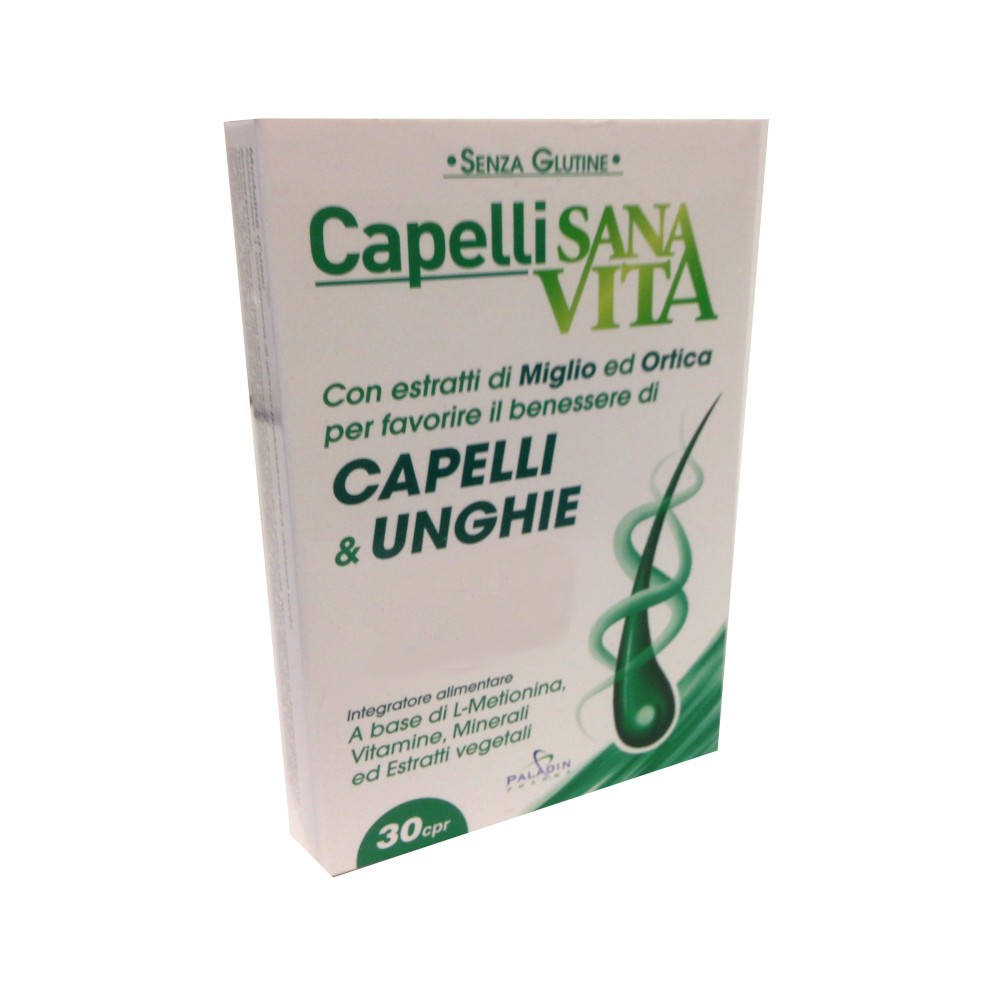 Sanavita Capelli benessere dei capelli e delle unghie 30 compresse