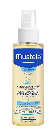 Mustela Olio Idratante Per Massaggio Neonati e Bambini 110 ml