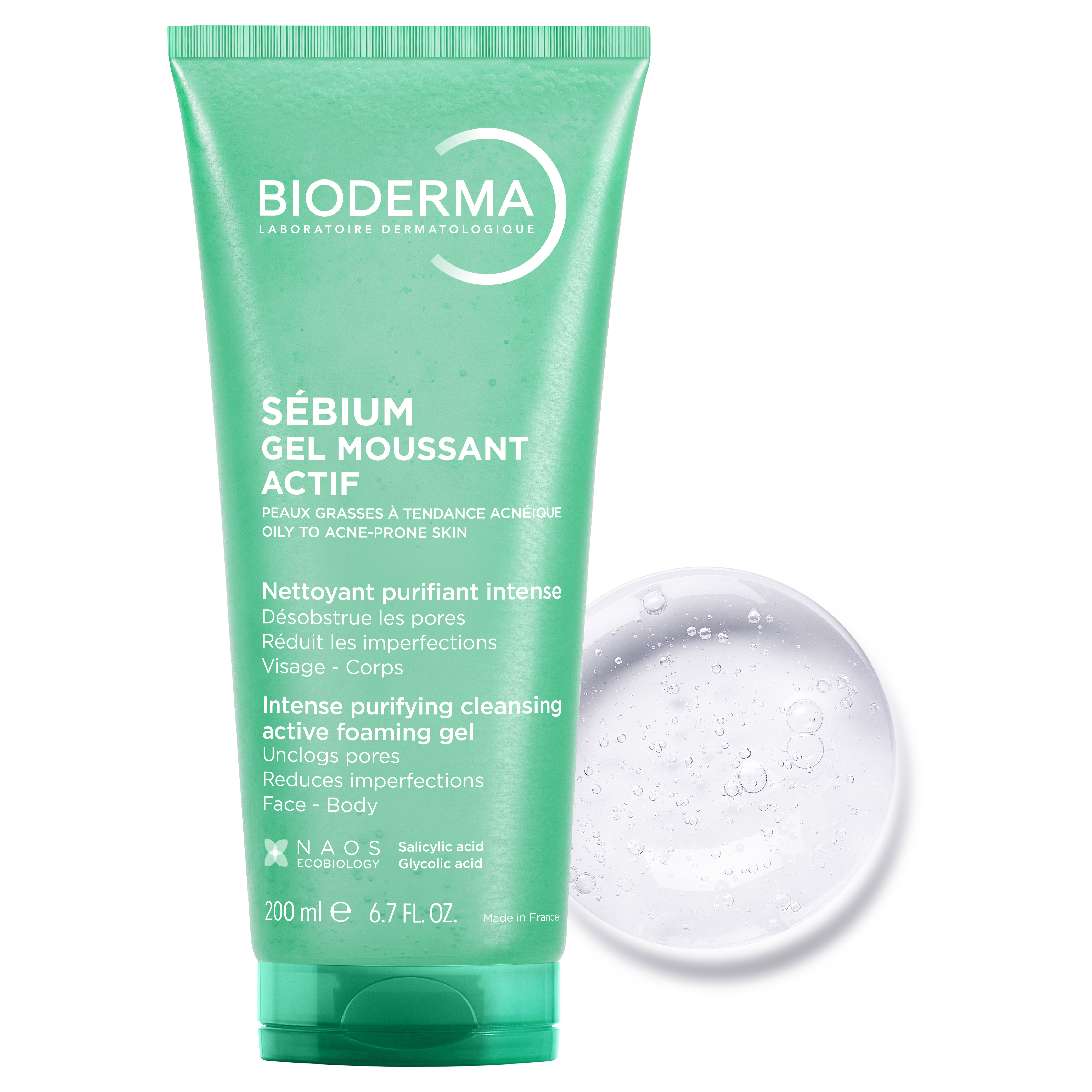 BIODERMA SEBIUM GEL MOUSSANT 200 ML