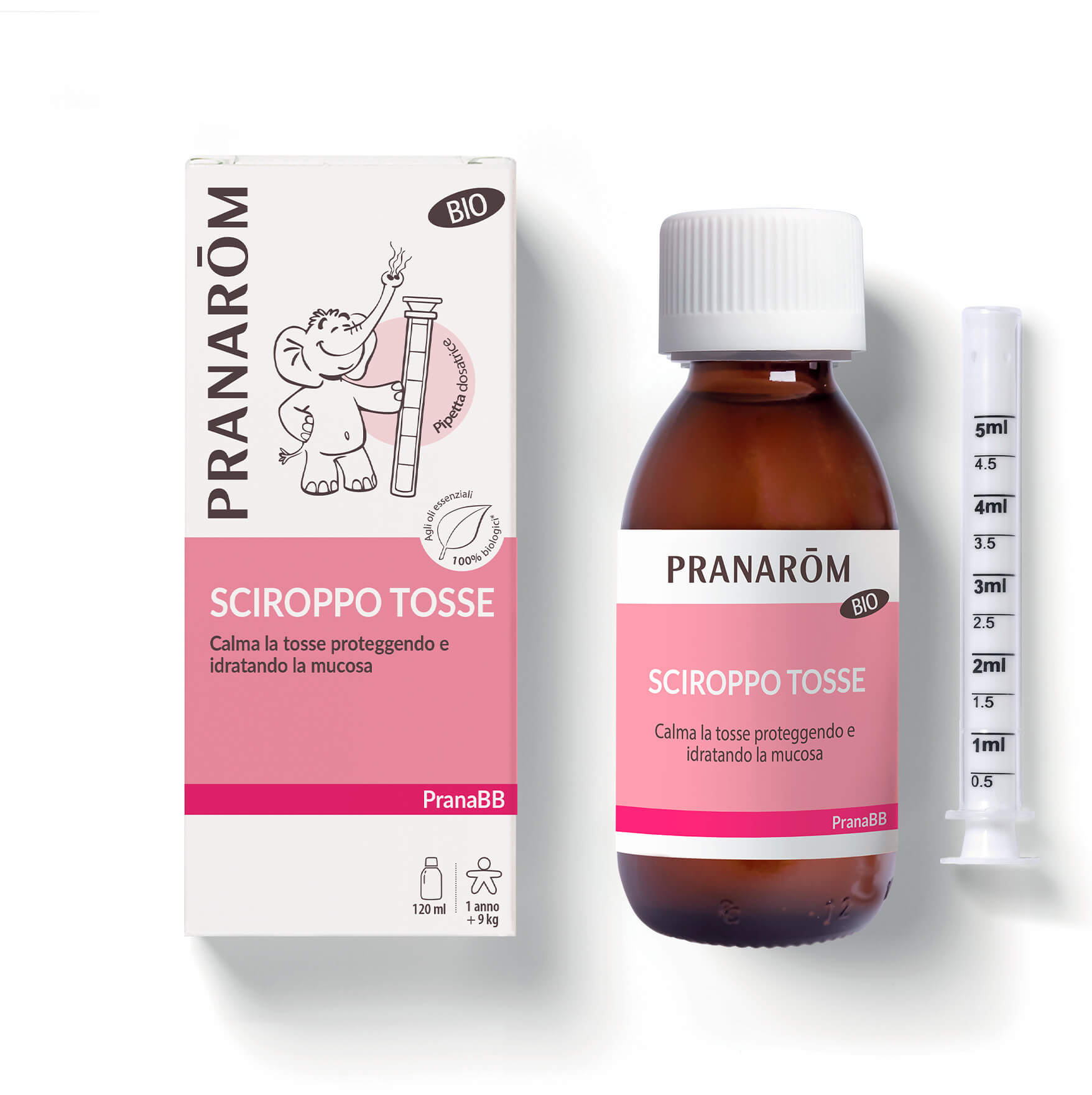 Pranarom PranaBB - Sciroppo Per La Tosse Bio 120 ml