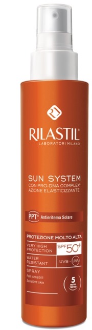 Rilastil Sun System Spray Solare SPF 50+ Protezione Corpo 200 ml