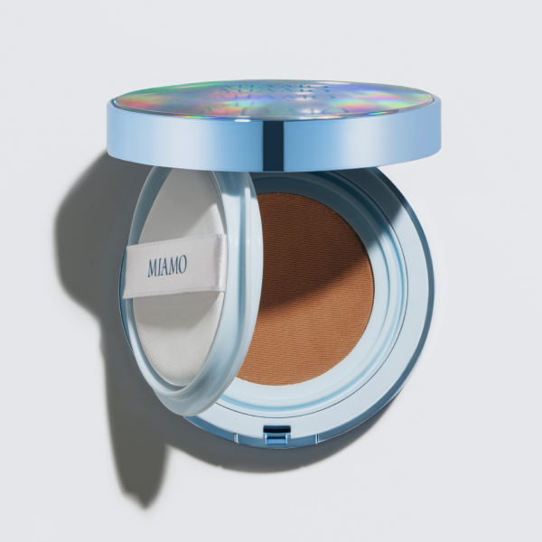 MIAMO Second Skin Mesh Cushion Foundation con Protezione SPF 50 - Shade Bronze-