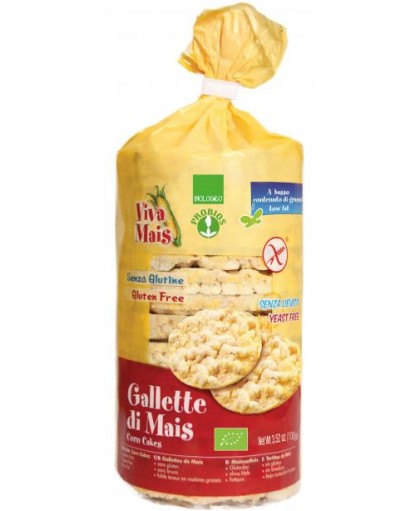 Viva Mais Gallette di Mais Biologiche Senza Glutine