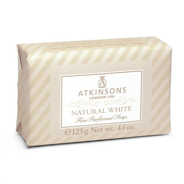 ATKINSONS NATURAL WHITE SOAP 125GR