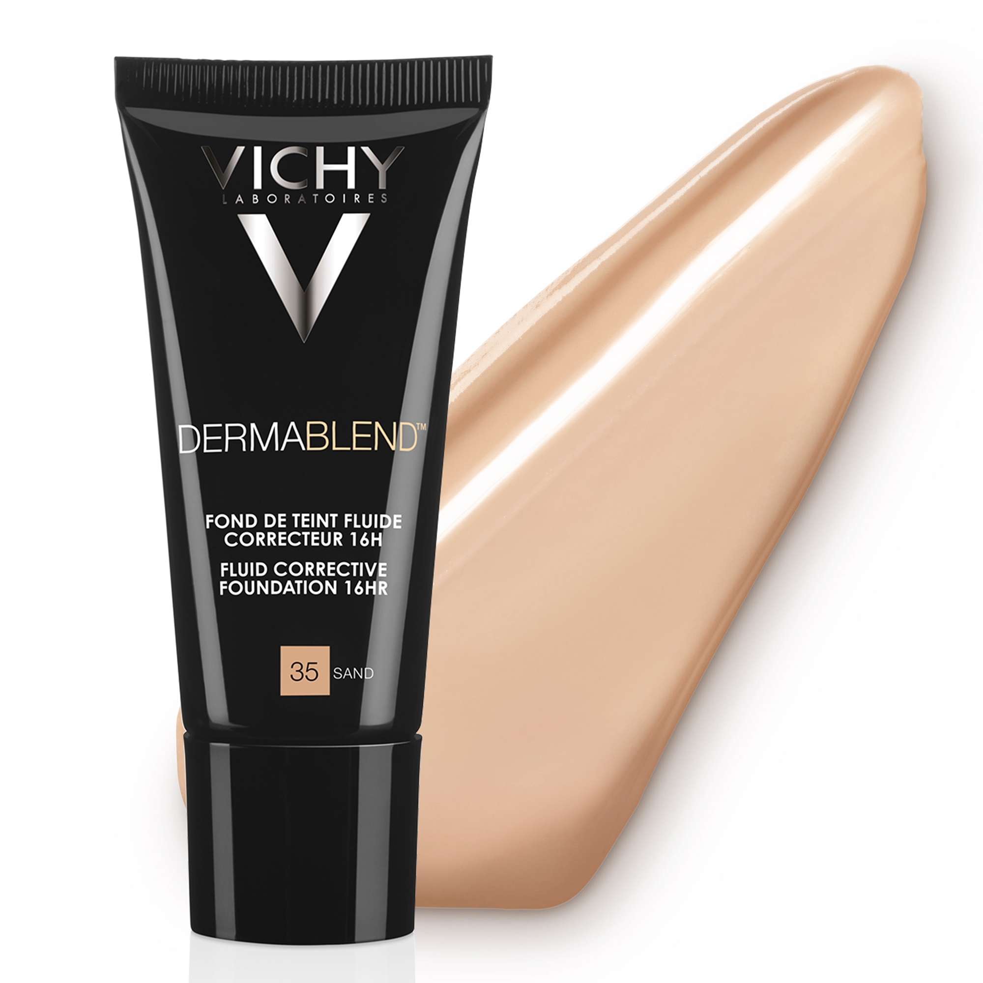 Vichy Dermablend Fondotinta Correttore Fluido 16h tonalità 35 - 30 ml correttore fino a 16 ore