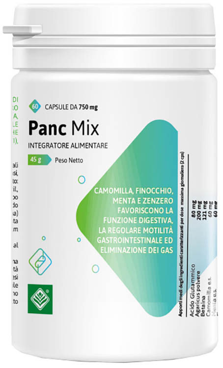 PANC MIX 60CPS 750MG