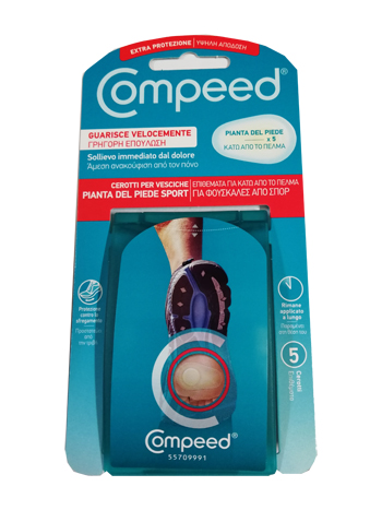 COMPEED VESCICHE PIANTA PIED 5PZ