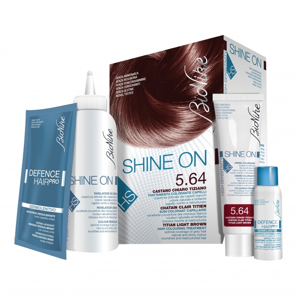 Bionike Shine On HS 5,64 Castano Chiaro Tiziano Tintura Capelli
