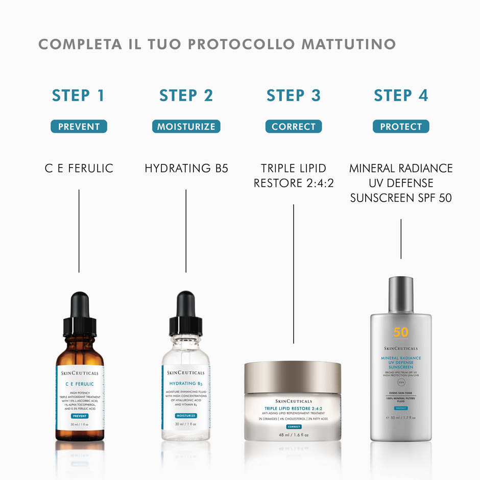 SkinCeuticals Hydrating B5 Siero idratante a base di Vitamina B5 e Acido Ialuronico, per ristabilire i corretti livelli di idratazione e restituire luminosità 30 ml
