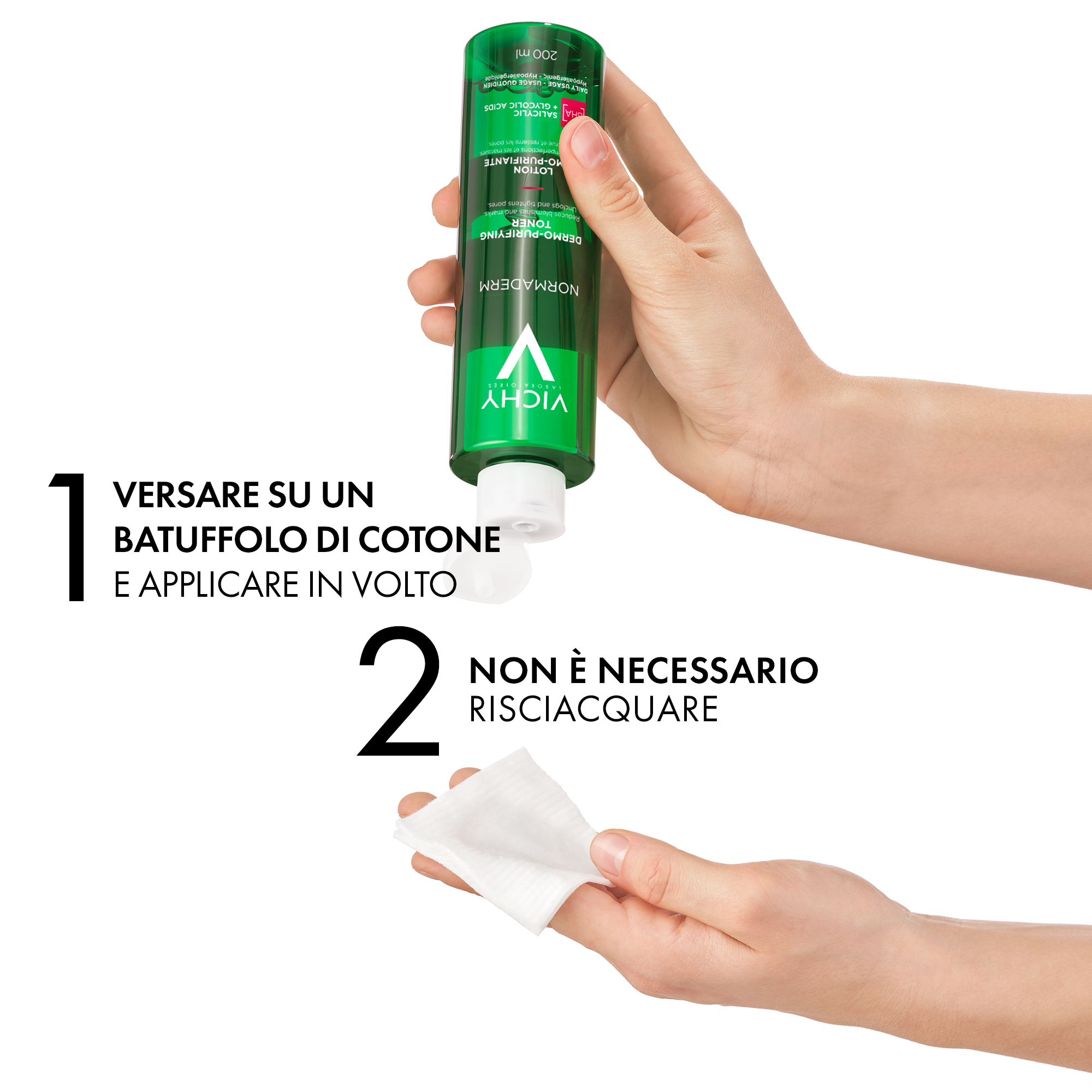 Vichy Normaderm Tonico Astringente Purificante per pelli grasse a tendenza acneica 200 ml