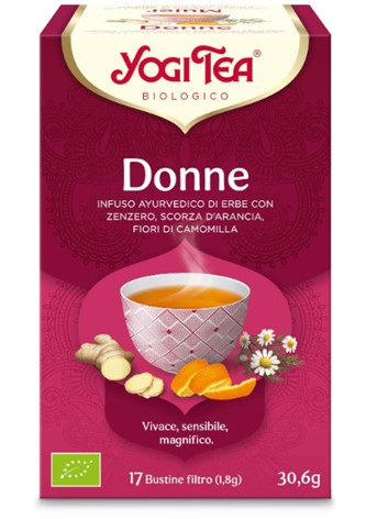 Yogi Tea Donne Infuso Ayurvedico Biologico Erbe e Zenzero