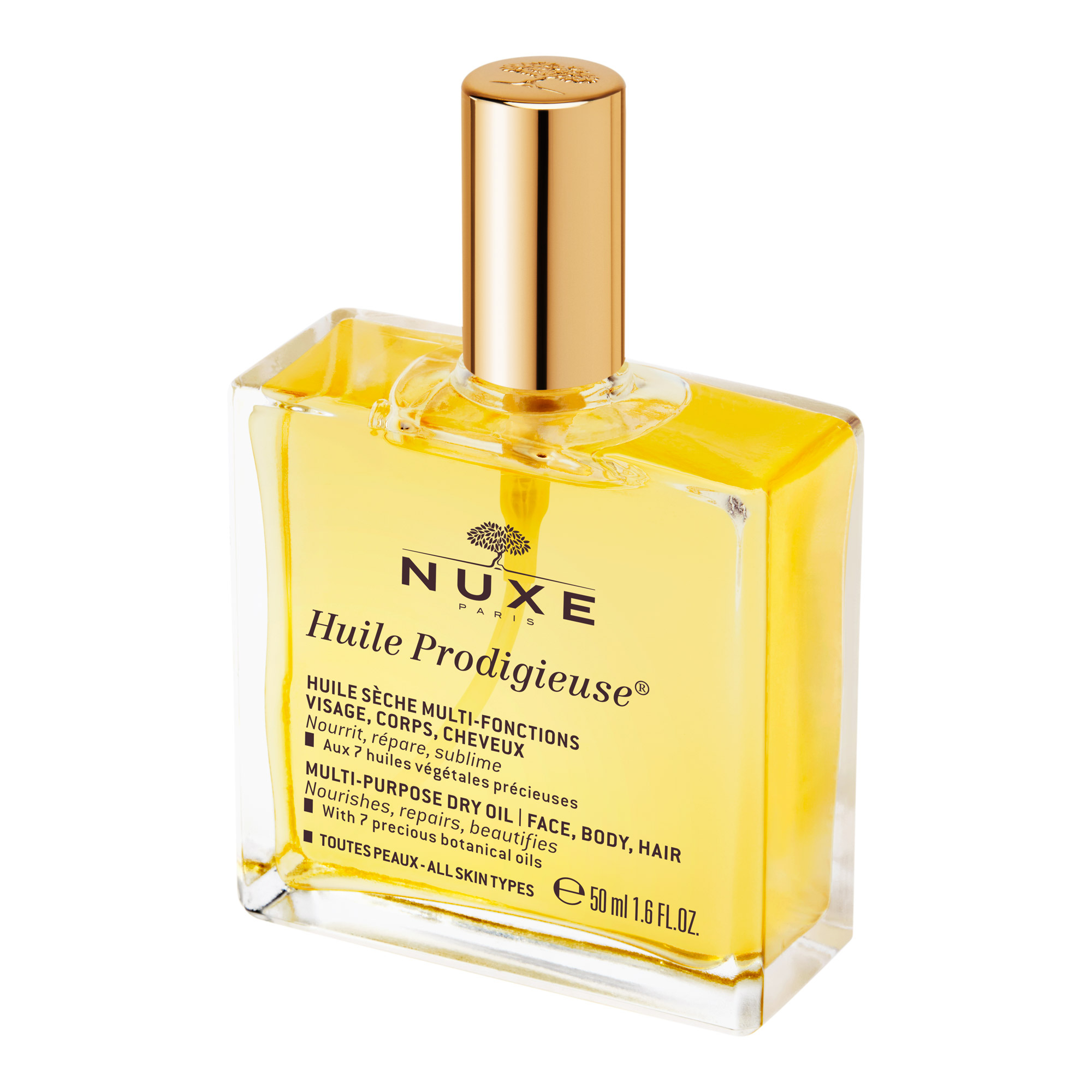 Nuxe - Huile Prodigieuse - Olio Secco Per Viso, Corpo E Capelli 50 ml