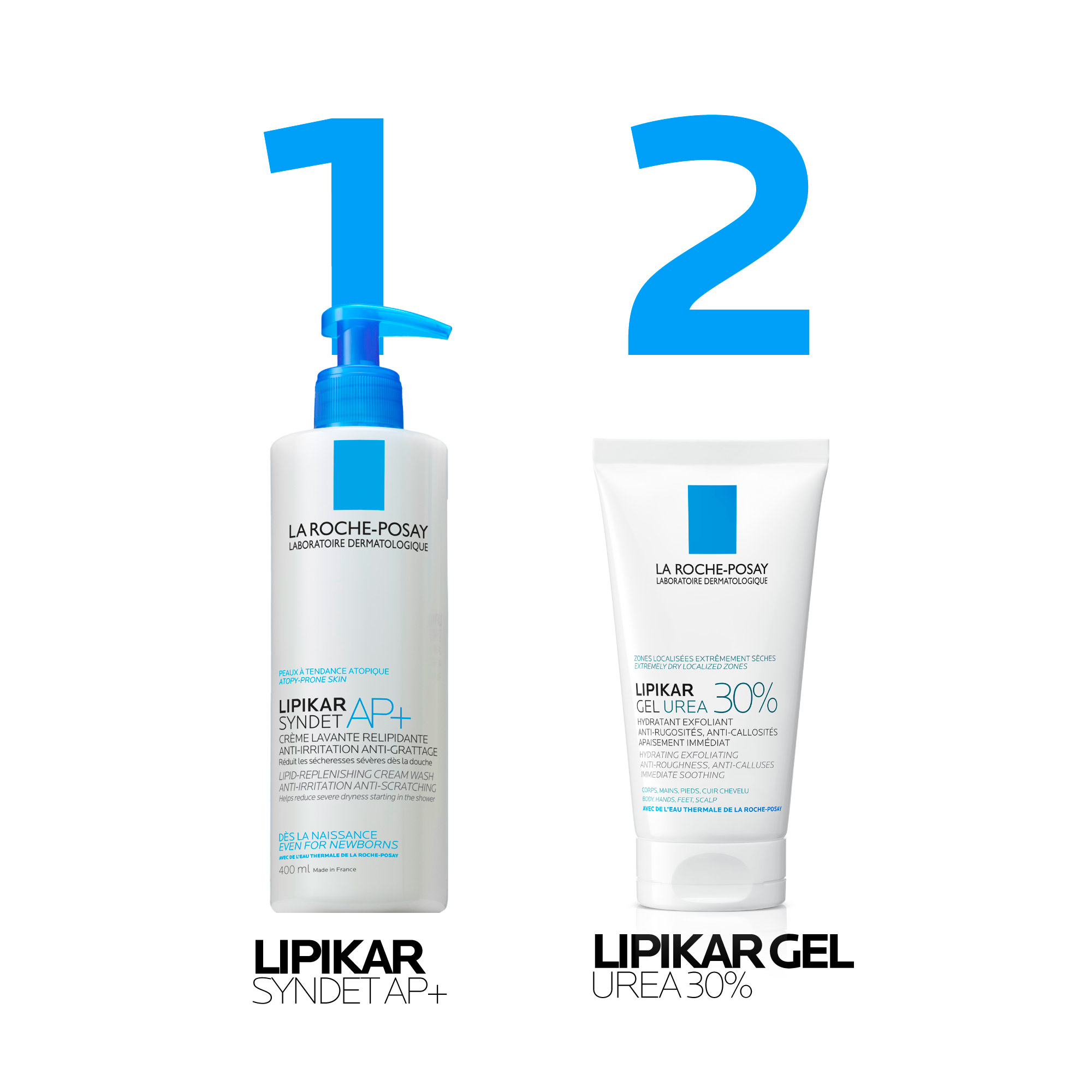 La Roche-Posay Lipikar Gel Urea 30% idratante esfoliante con Urea 30% e Niacinamide 50ml