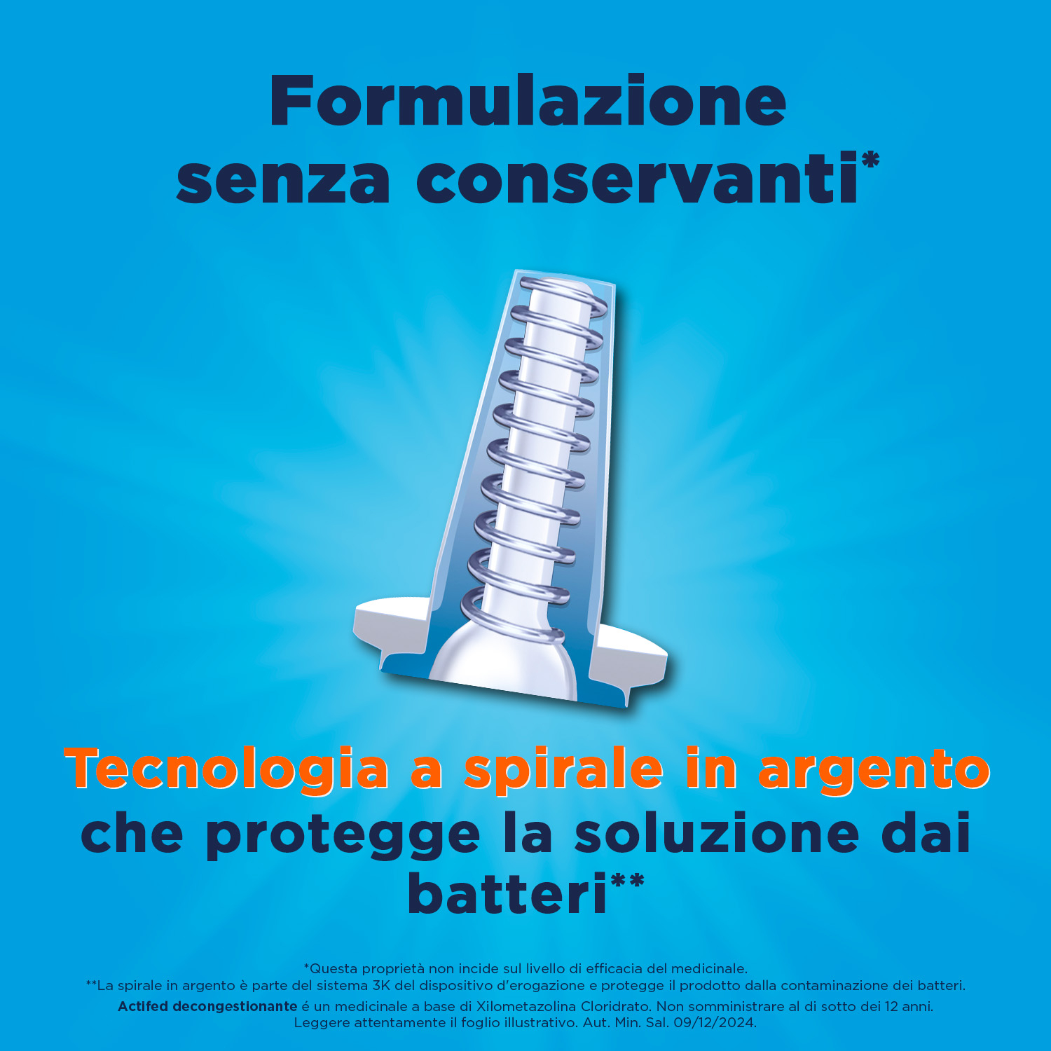 Actifed Decongestionante Spray Nasale Rinite e Sinusite