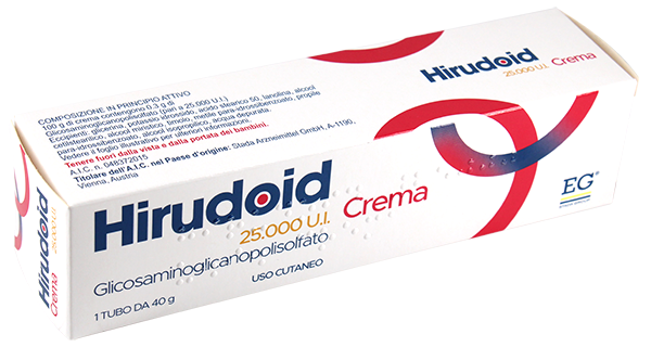 HIRUDOID 25000UI*CREMA 40G