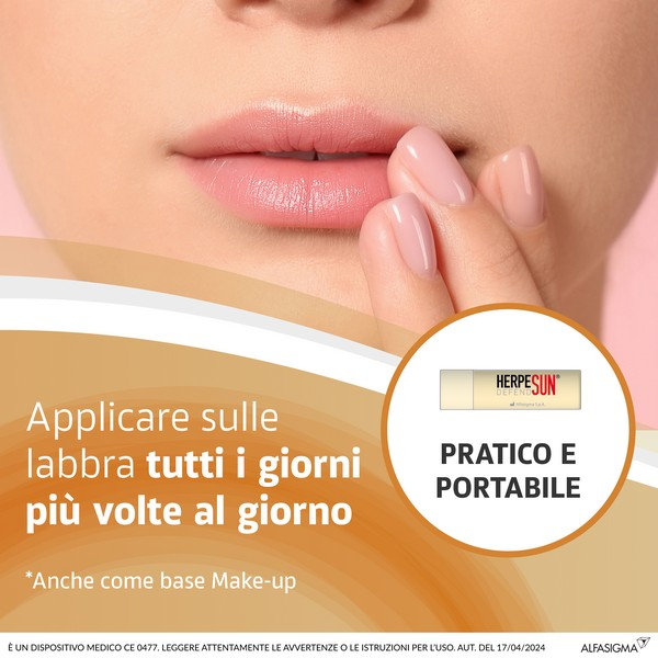 Herpesun Defend Stick Labbra Protettivo Herpes 5 ml