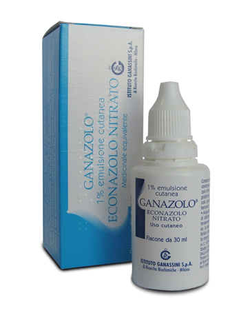 Ganazolo Emulsione Cutanea 1%  Econazolo Antimicotico 30 ml
